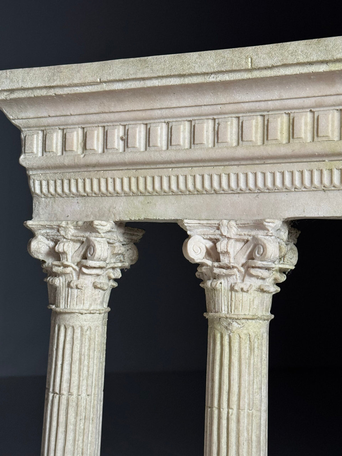 Grand Tour Cast Marble Models of Roman Temple Ruins, Mid 20th Century, photo 9
