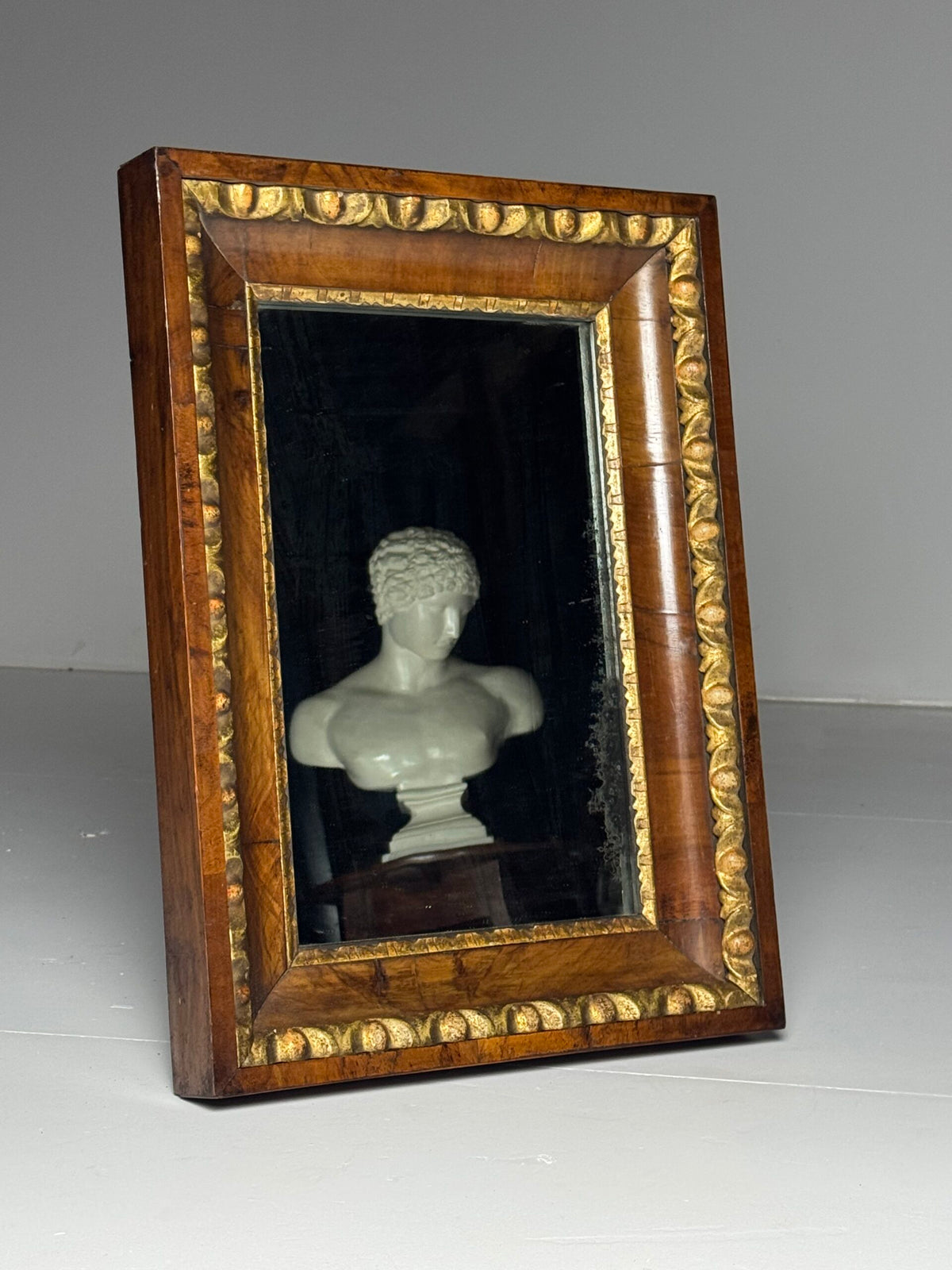 French Empire Style Mahogany Mirror, 19th Century, photo 1