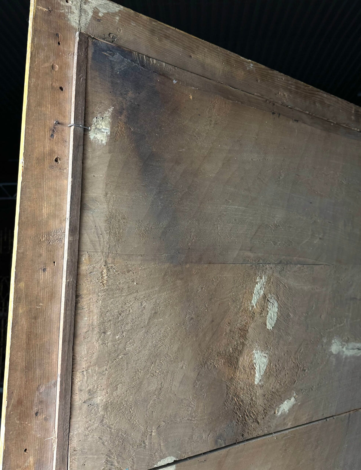 Very Large French Giltwood Ripple Frame Mirror, 187 cm, photo 3
