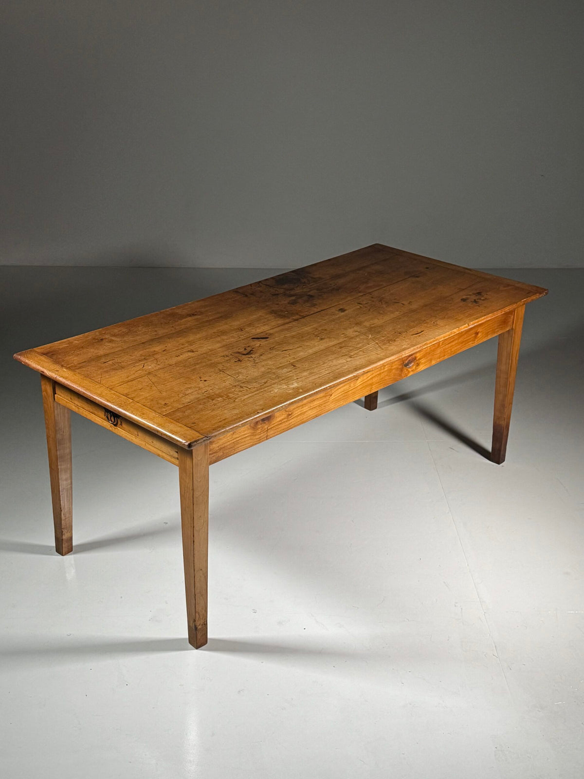 French Farmhouse Dining Table, 188 cm, Early 19th Century, photo 1