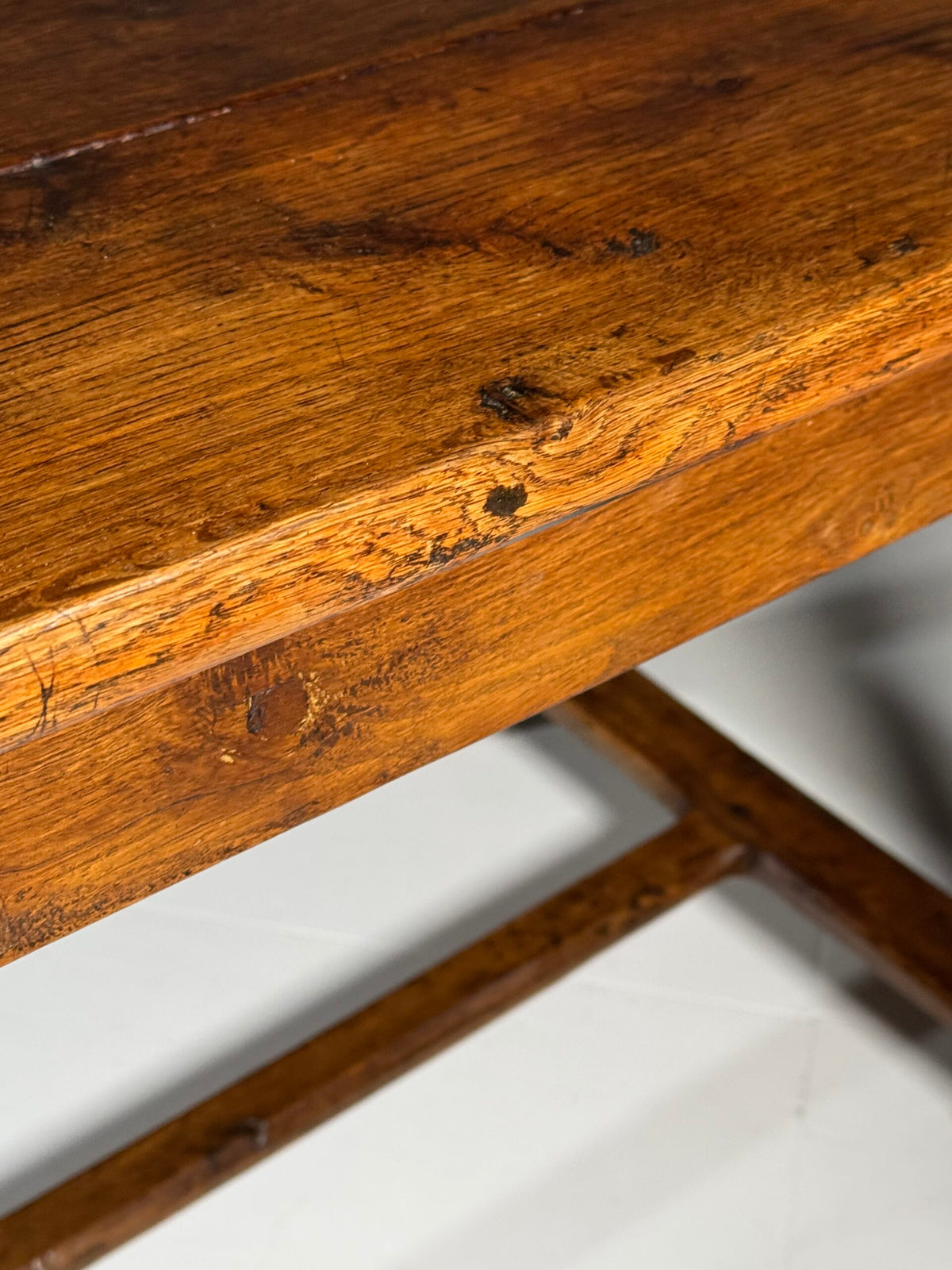 French Farmhouse Dining Table, 197 cm, Early 19th Century, photo 10