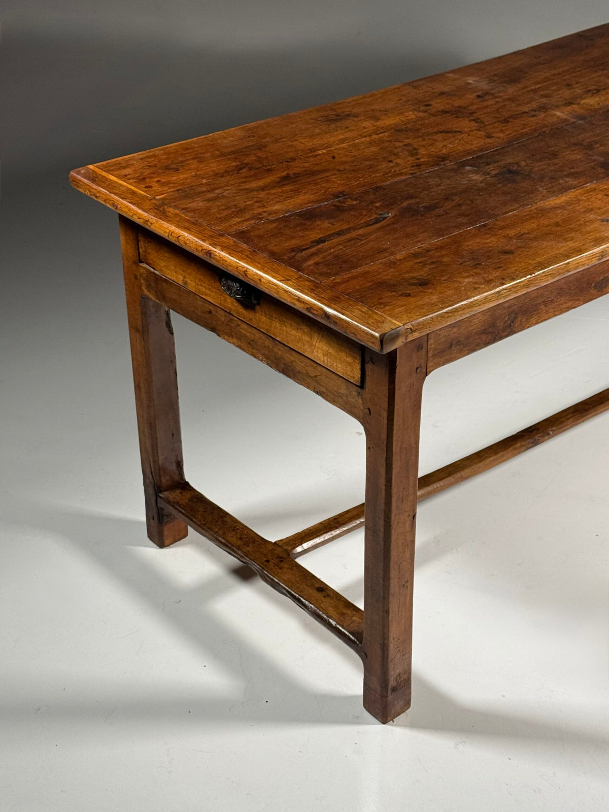 French Farmhouse Dining Table, 197 cm, Early 19th Century, photo 13