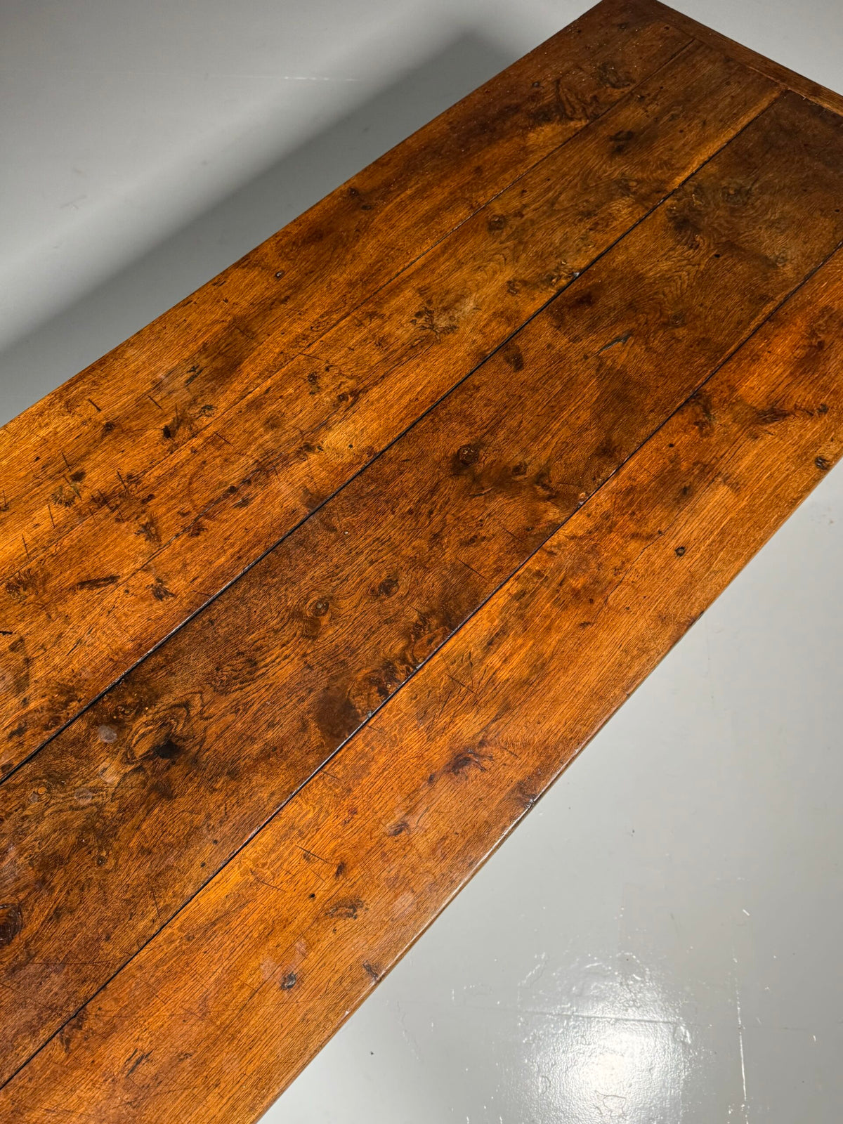 French Farmhouse Dining Table, 197 cm, Early 19th Century, photo 15
