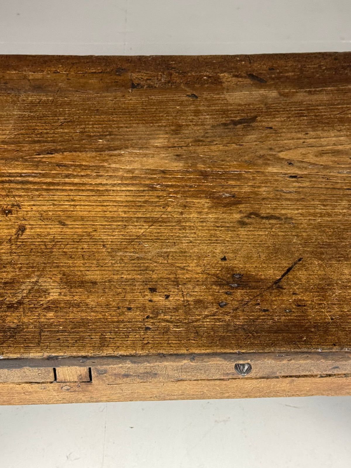 Spanish Walnut Table with Three Drawers, 18th Century, photo 24
