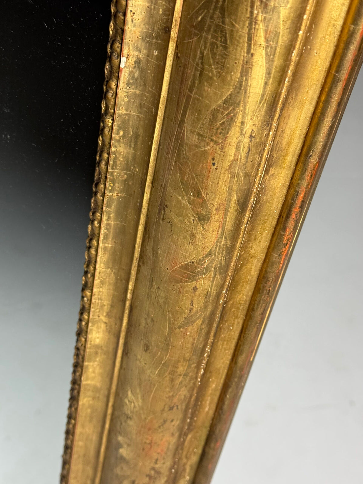 Pair of Large French Giltwood Mantel Mirrors, Mid 19th Century, photo 31