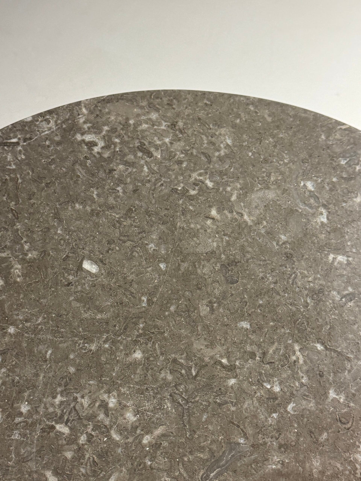 Empire Mahogany Gueridon with Grey Marble Top and Swan Legs, photo 9