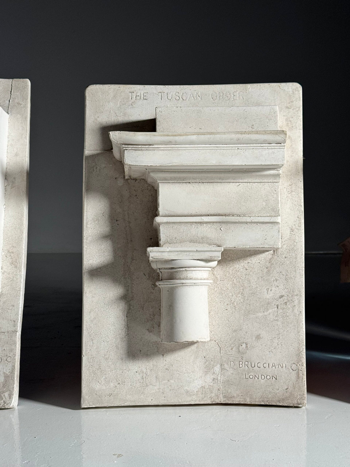 Set of Four English Plaster Studies of the Architectural Orders, photo 6