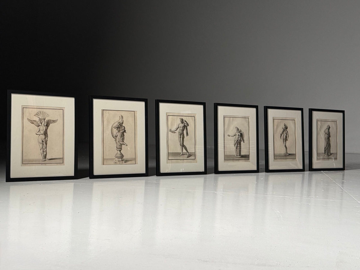 Set of Six Classical Engravings, c. 1860, photo 19