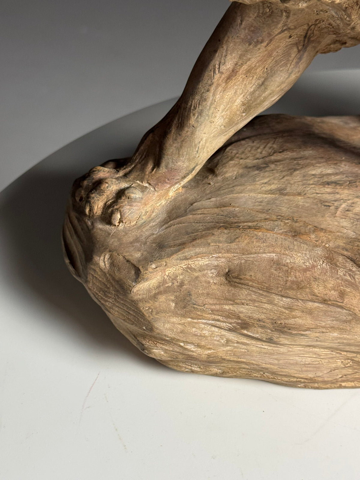 Terracotta Lion Sculpture by Armand Fagotto, photo 6