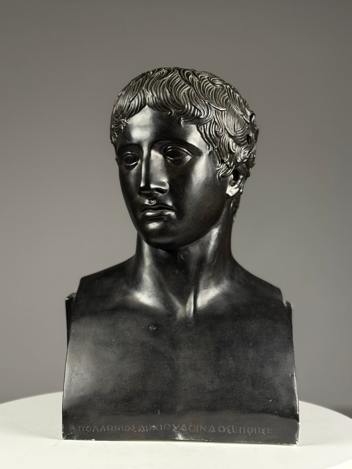 Plaster Bust of Doryphoros, Late 20th Century, photo 1