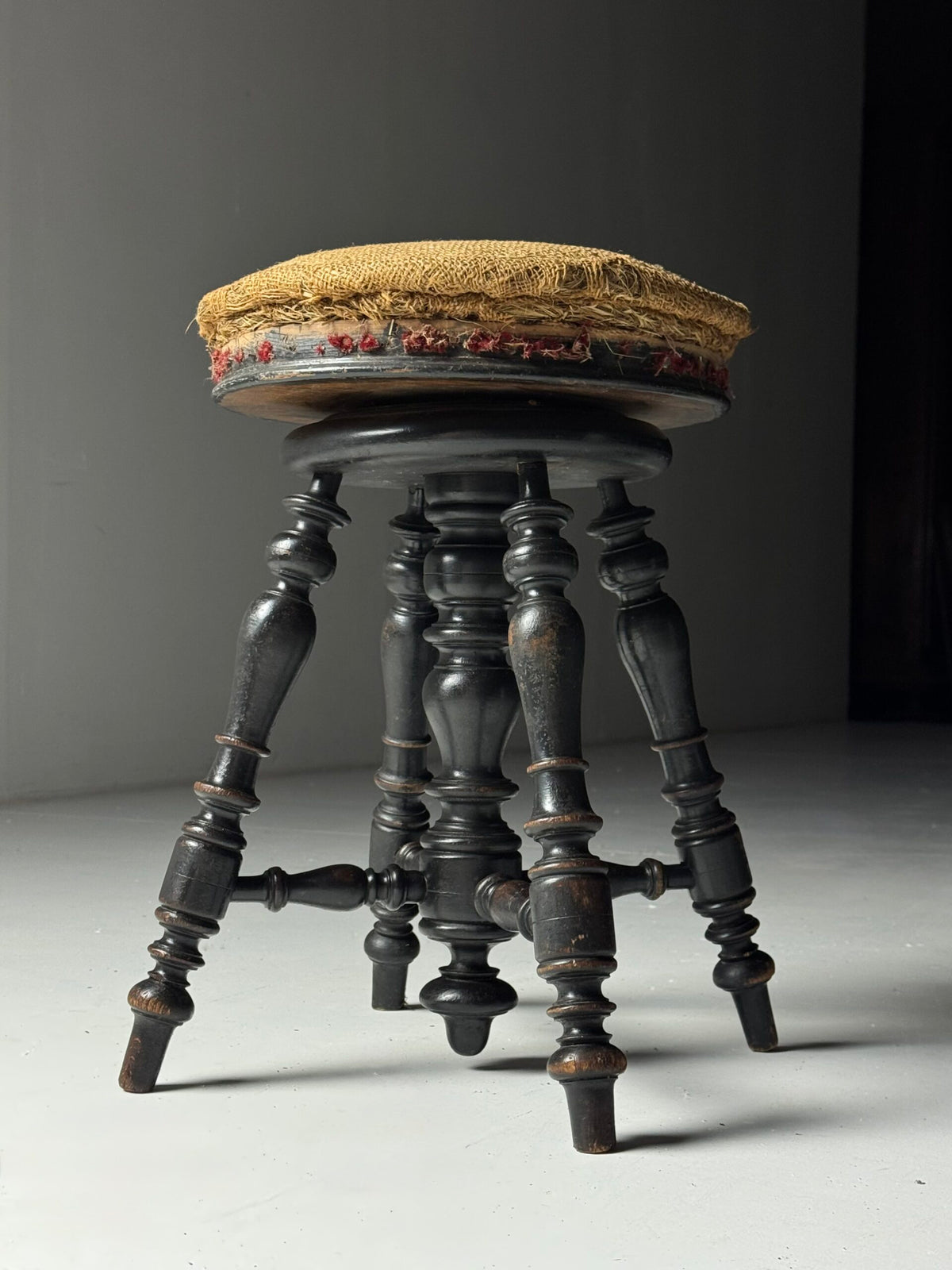 Antique Piano Stool, circa 1880 to 1900, photo 12