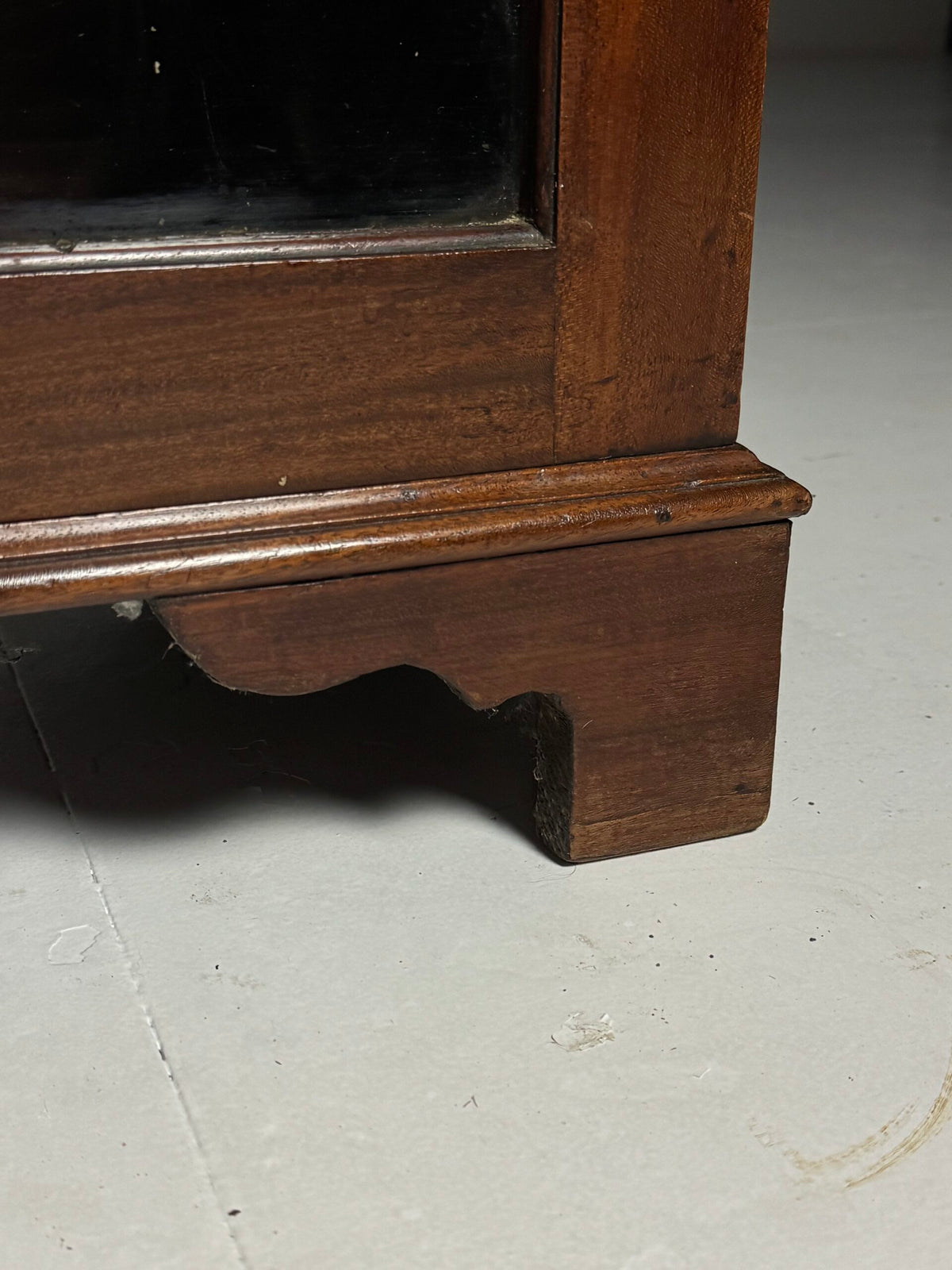 English Mahogany Display Cabinet or Small Bookcase, Late 19th Century, photo 6