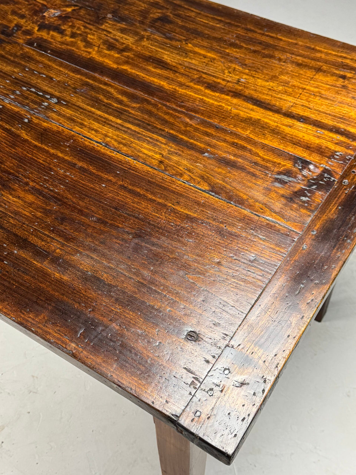 French Farmhouse Dining Table, 242 cm, Early 19th Century, photo 15
