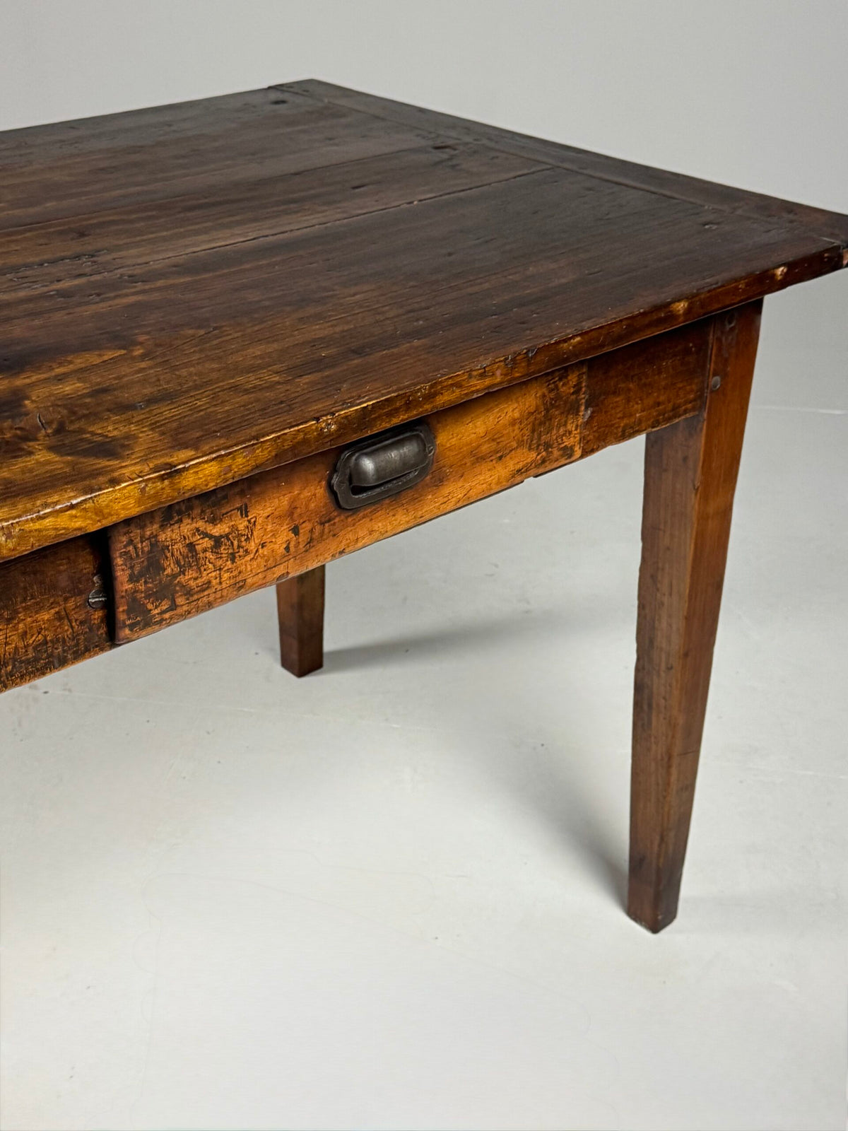 French Farmhouse Dining Table, 242 cm, Early 19th Century, photo 18