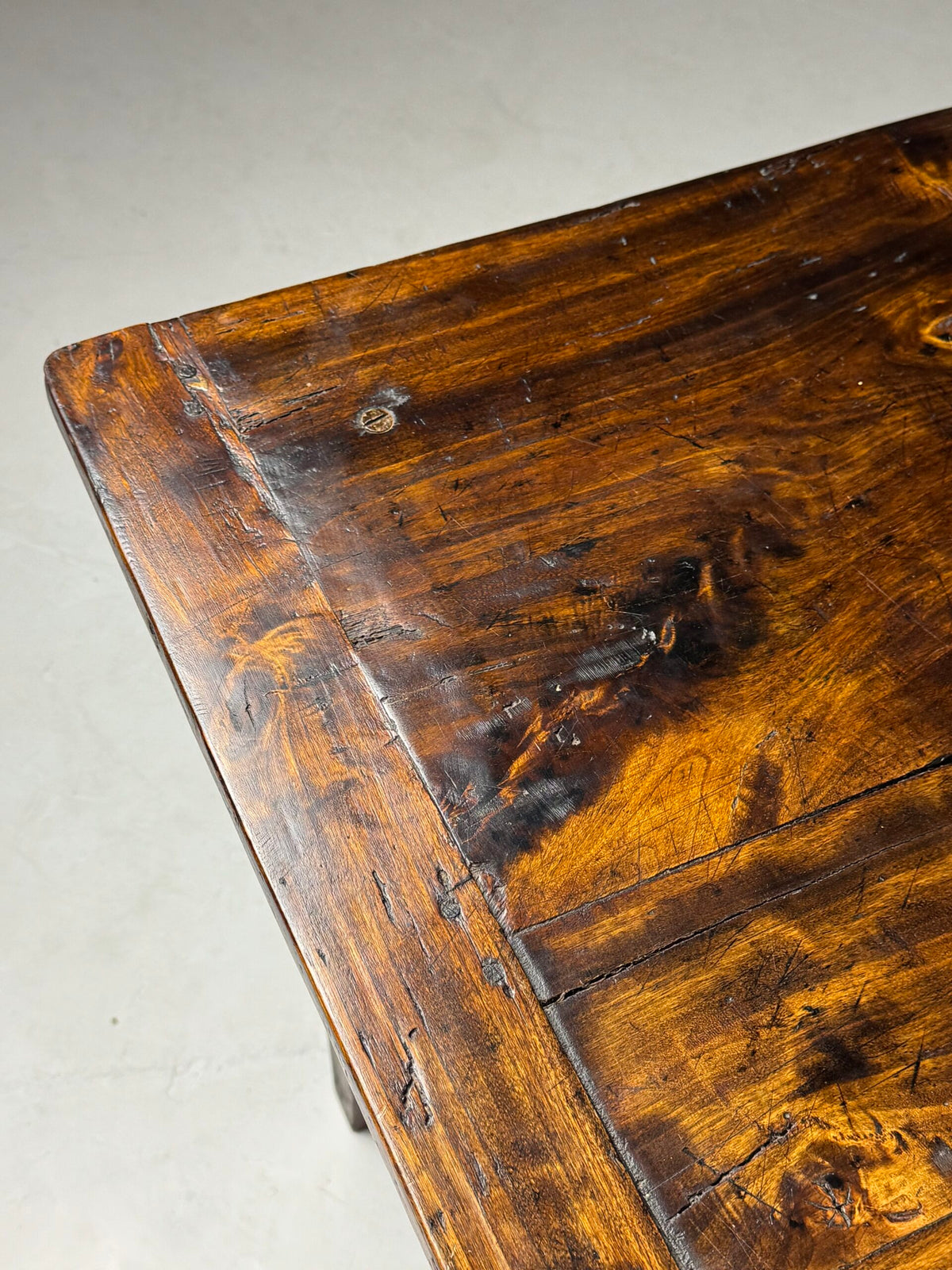 French Farmhouse Dining Table, 242 cm, Early 19th Century, photo 22