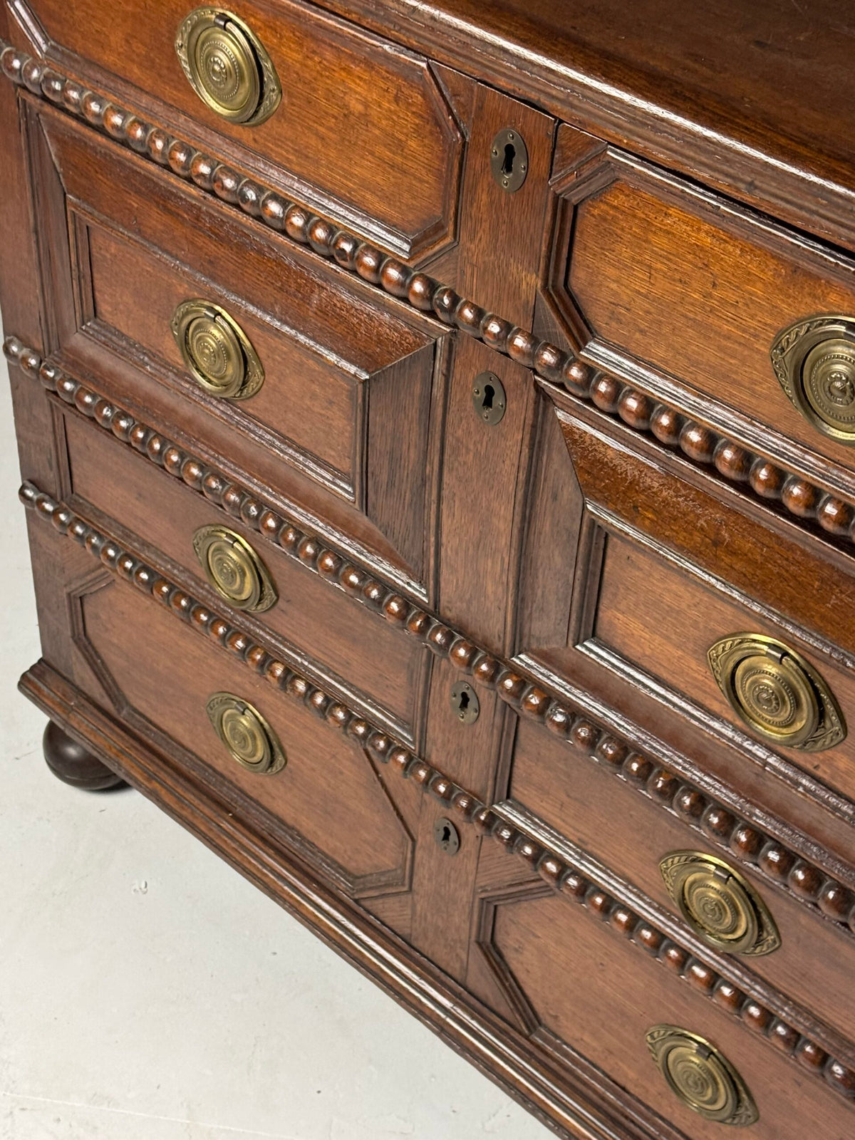 English Oak Chest of Drawers, William and Mary Period, Late 17th Century, photo 11