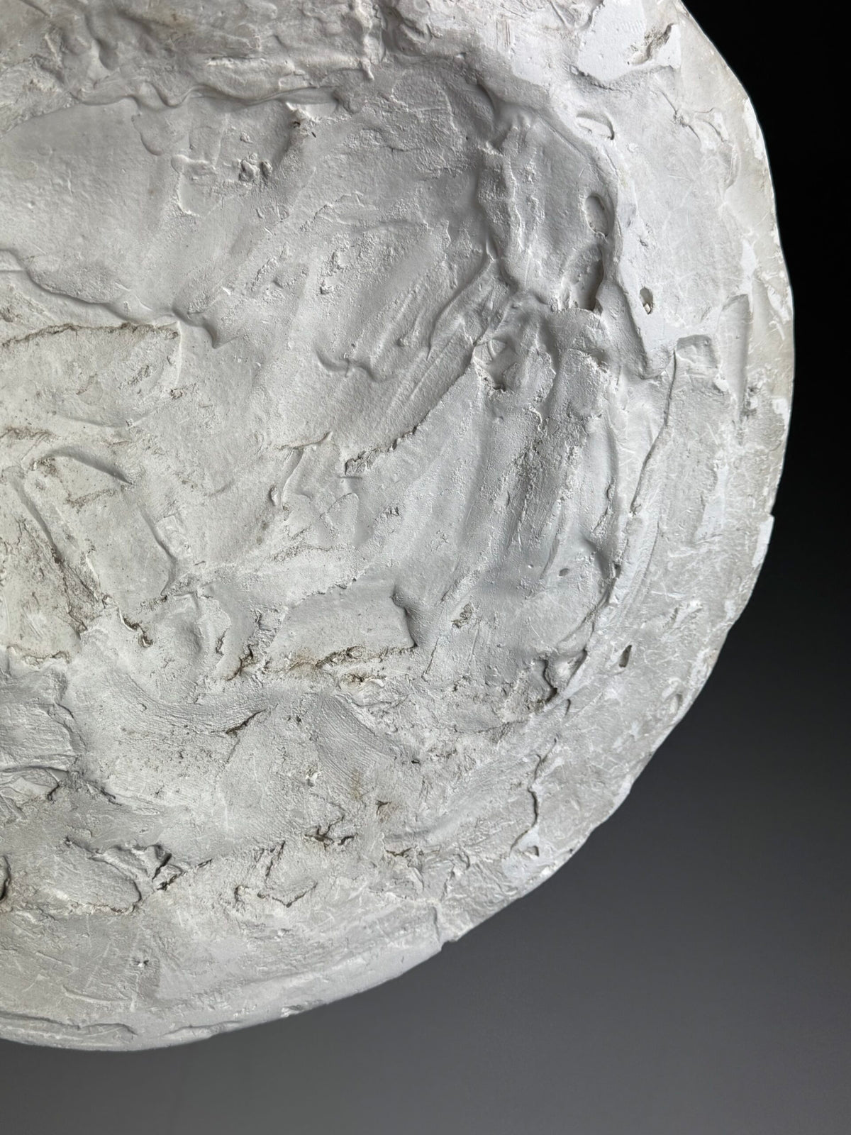 Plaster Medallion Signed G. Evrard, France, 1862, photo 2