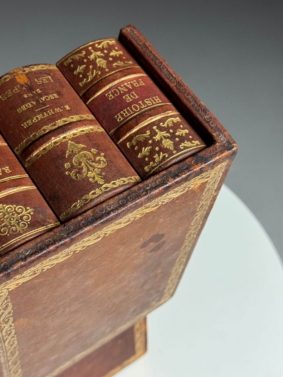 French Faux Book Box, 20th Century, photo 4