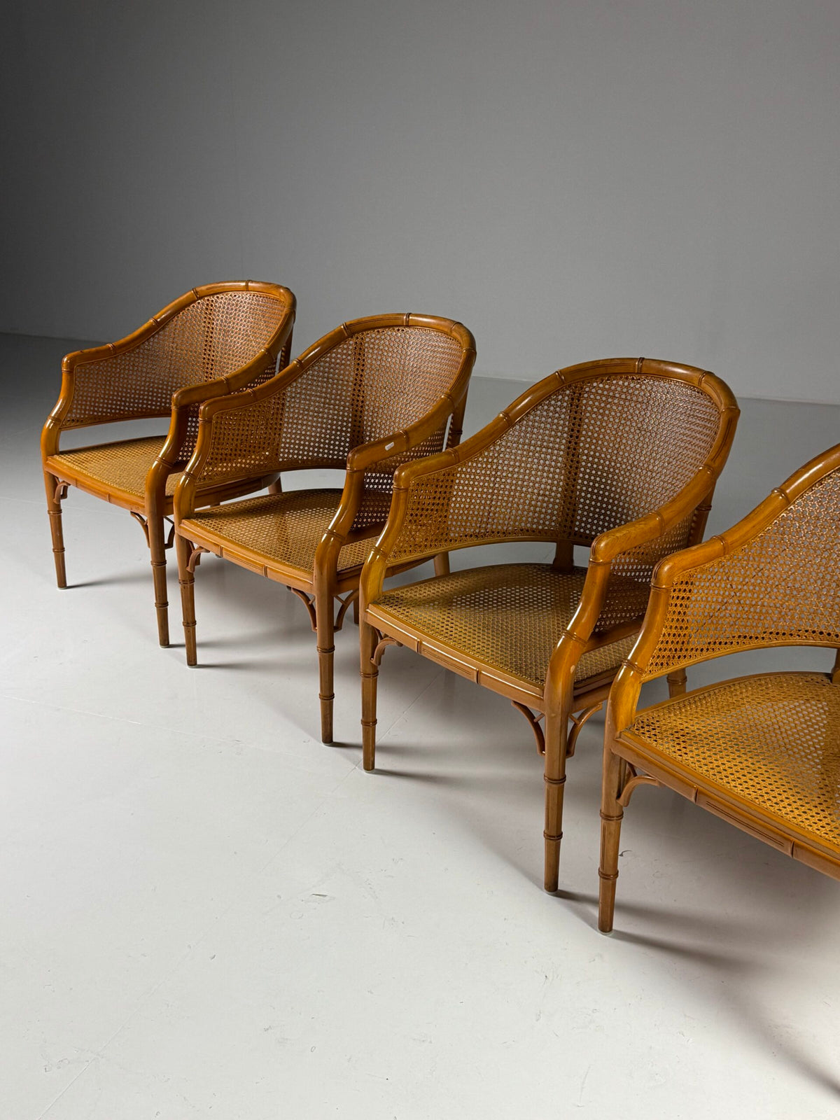 Set of Four Dining Chairs, Late 20th Century, photo 8