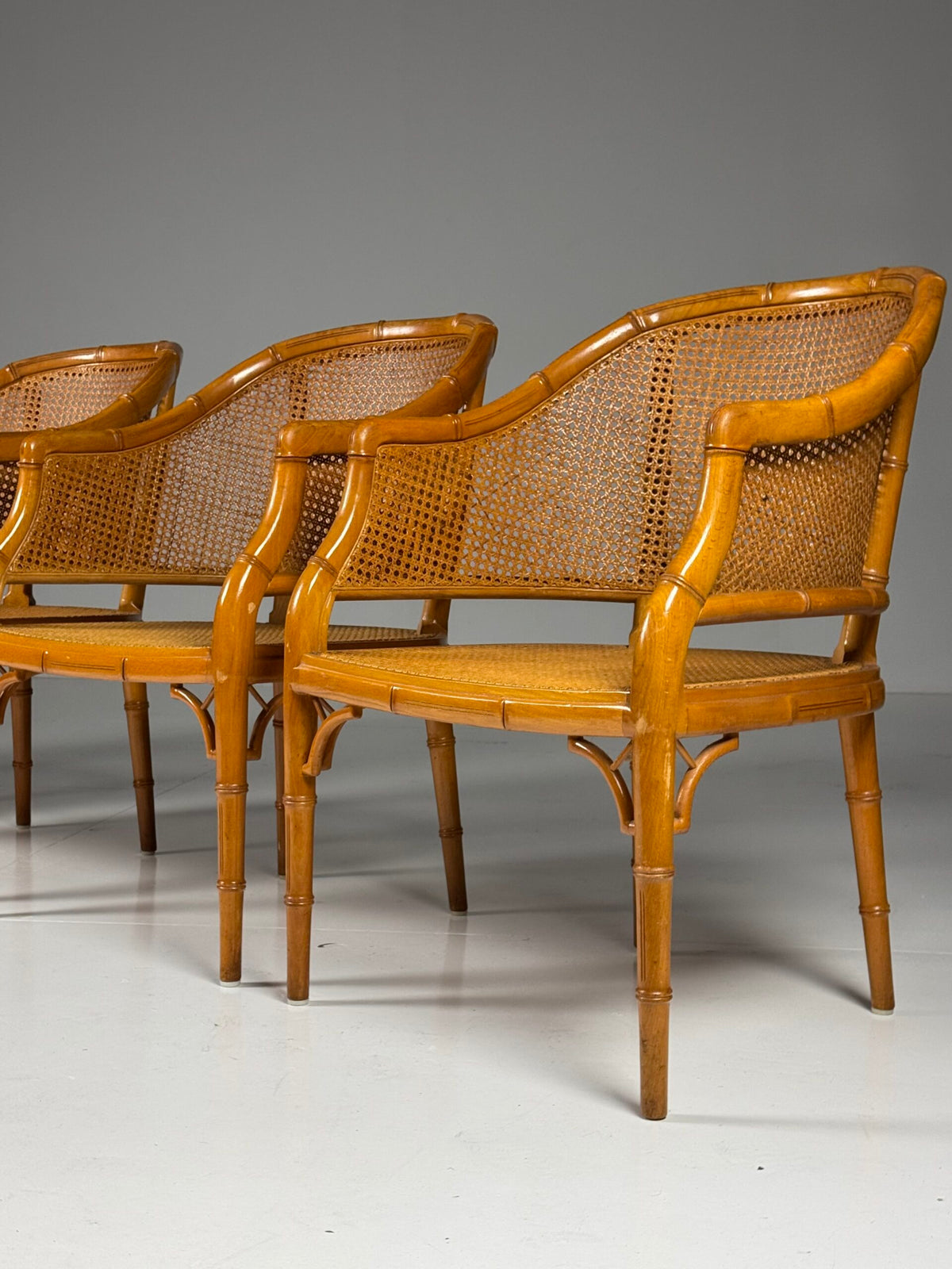 Set of Four Dining Chairs, Late 20th Century, photo 1