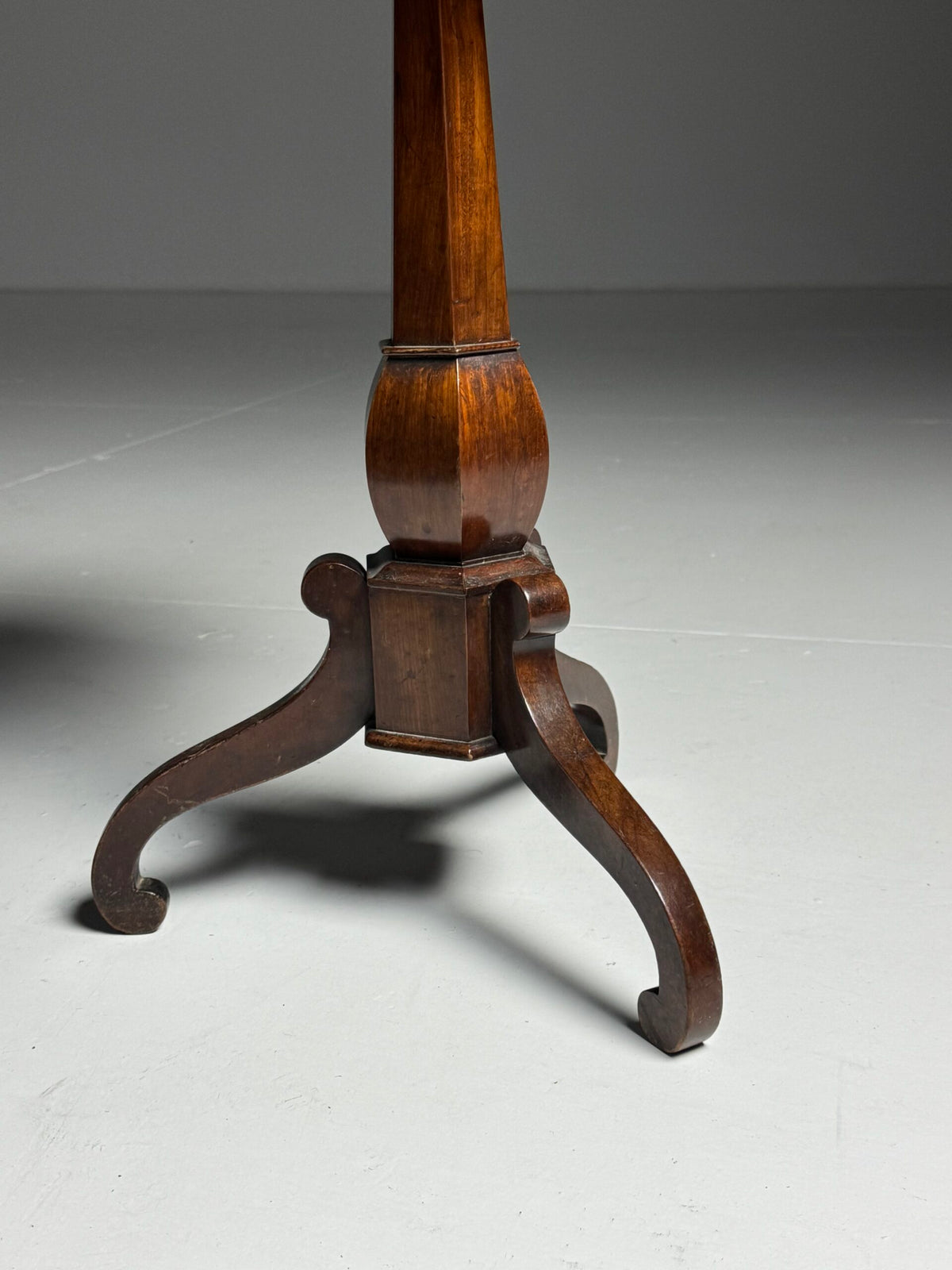 French Marquetry Side Table with Drawer, circa 1900, photo 12