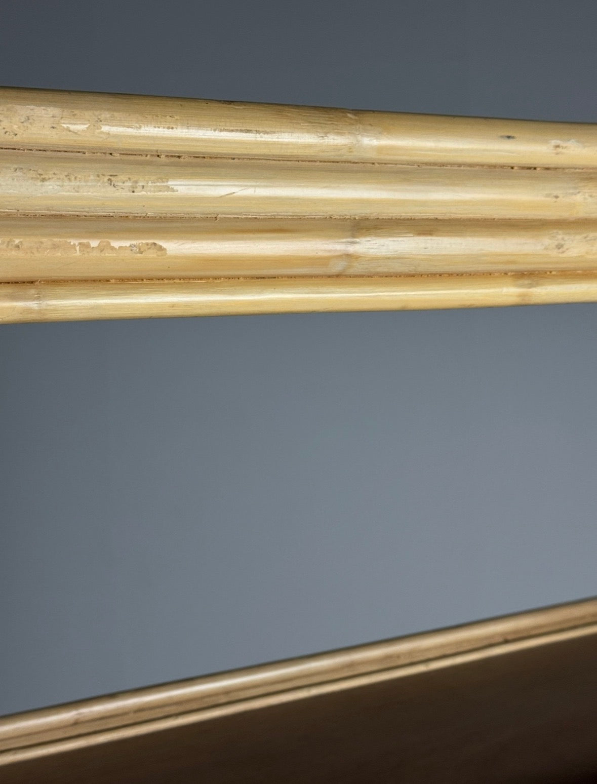 Vintage French Bamboo Bookcase, c. 1980, photo 2