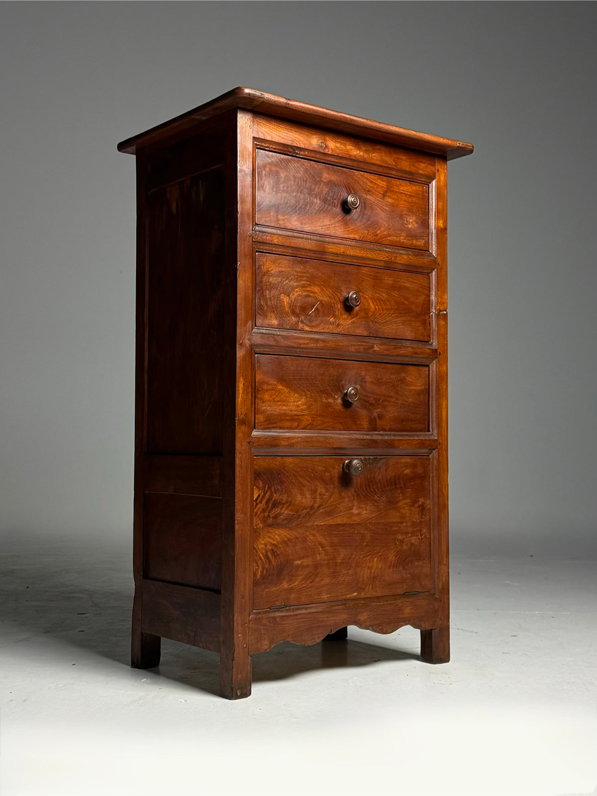 Antique French Small Chest of Drawers or Bedside Cabinet, photo 1