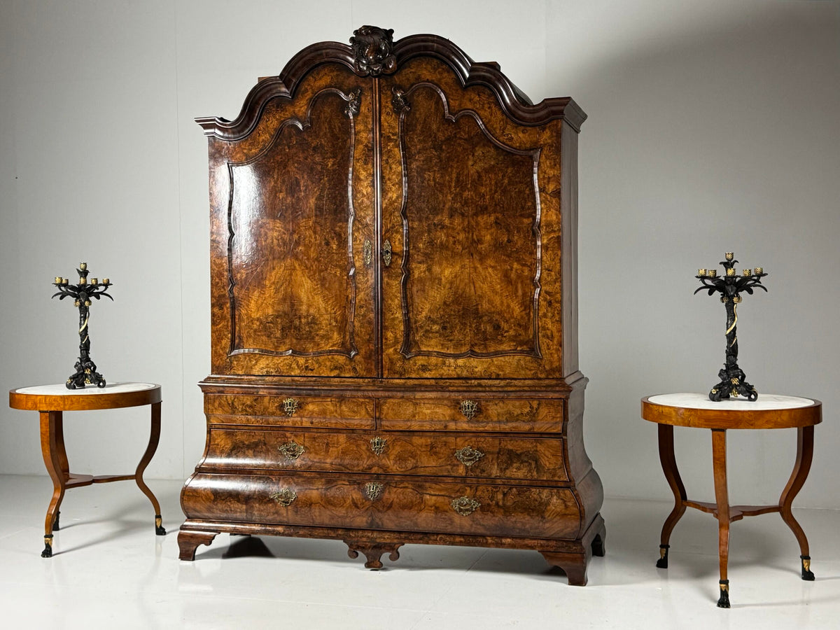 Dutch Burr Walnut Cabinet, circa 1740, photo 2