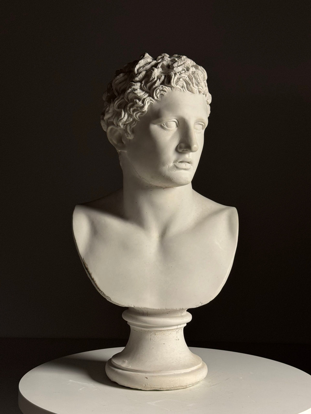 Bust of Meleager, Composite Stone, Late 20th Century, photo 1