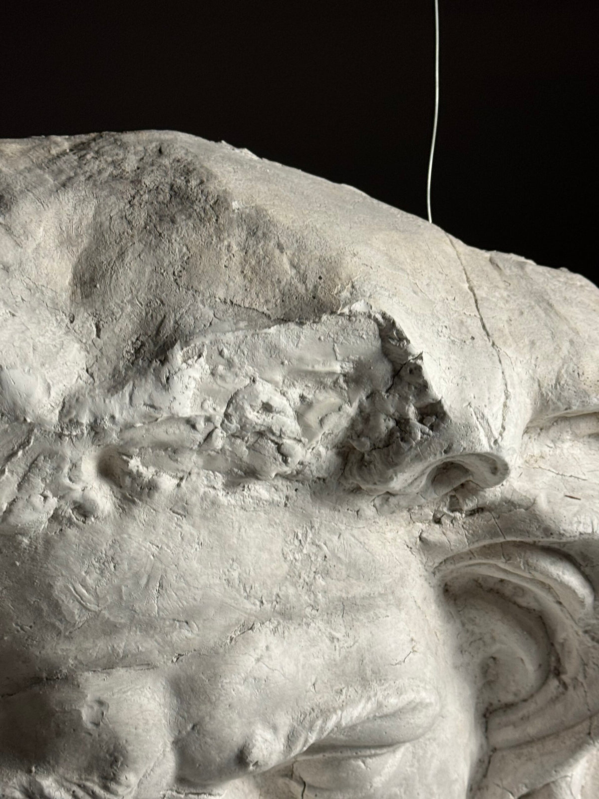 Gigantic Oversized Plaster Head of Zeus, photo 13