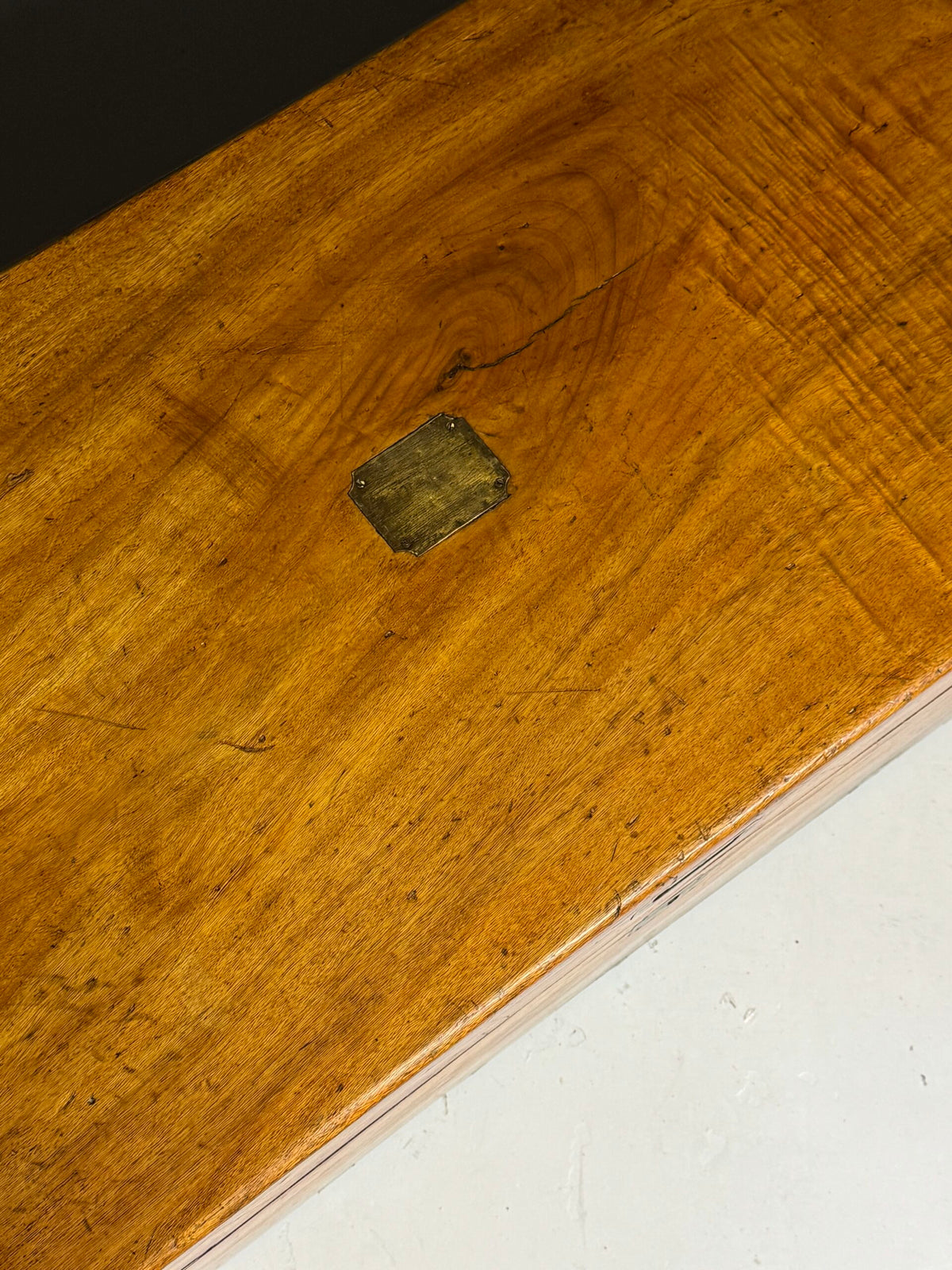 English Camphor Wood Campaign Chest, 19th Century, photo 21