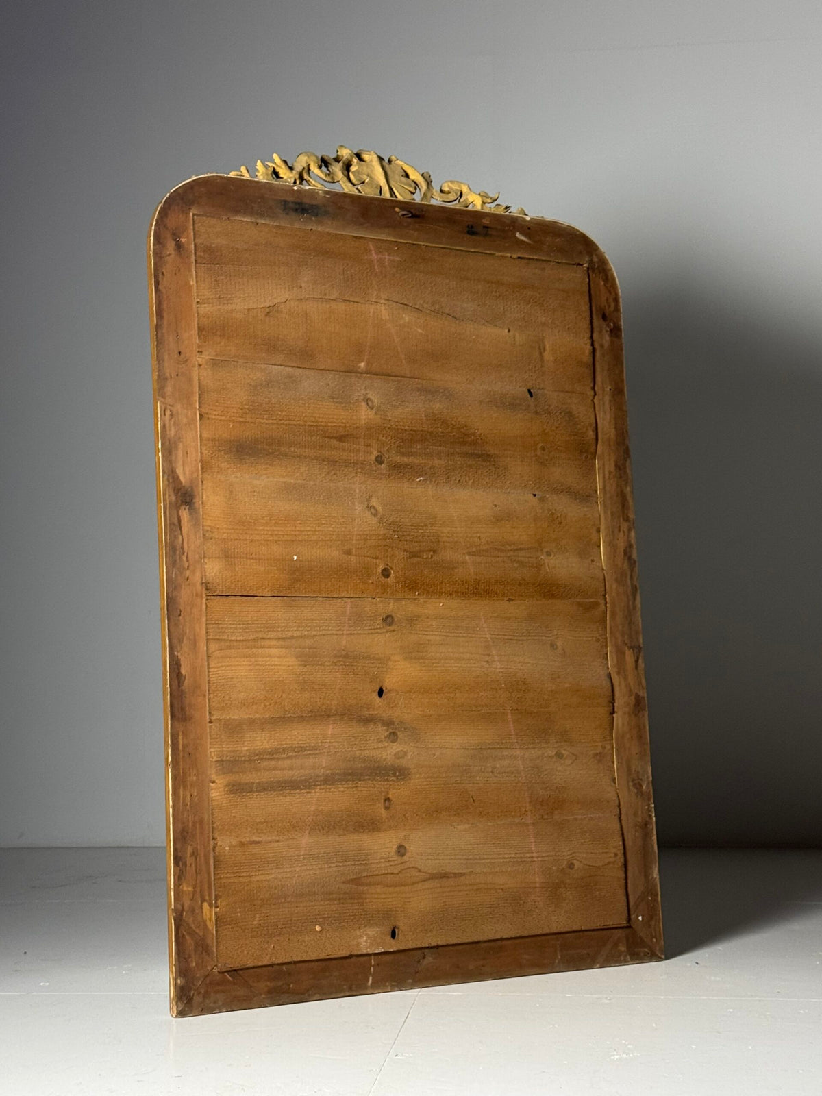 Louis Philippe Giltwood Mirror with Meander Frieze, 19th Century, photo 5