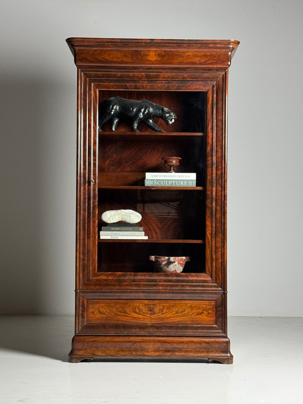 Belgian Biedermeier Display Cabinet, circa 1850, photo 18