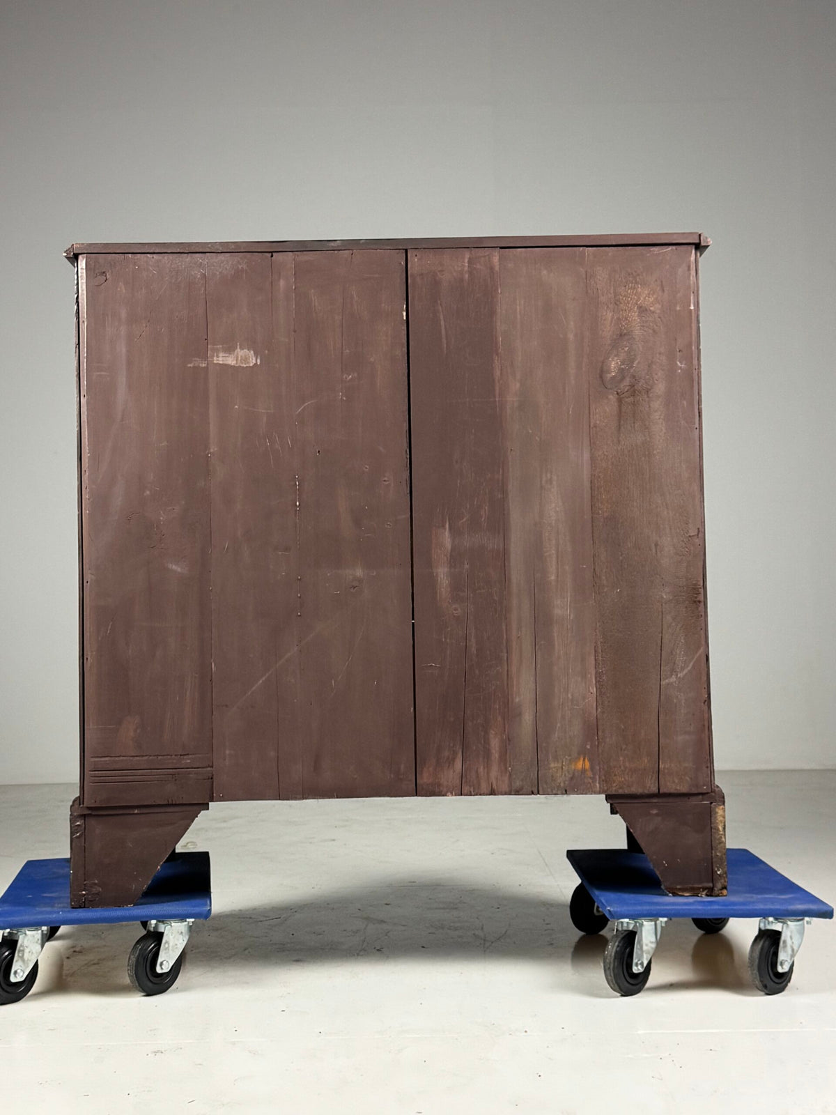 English Mahogany Veneer Chest of Drawers, Late 19th Century, photo 15
